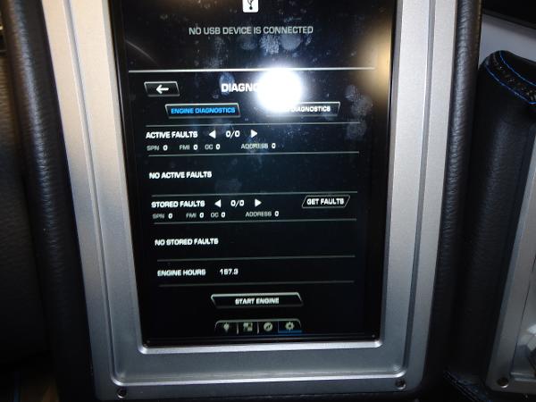 Slide: The Image of 2022 Supra SA 450 engine diagnostics screen displaying no active or stored faults. - 4
