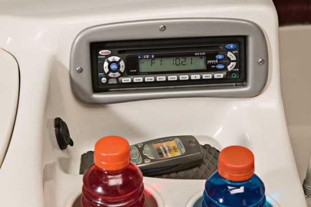 Slide: The Image of Manufacturer Provided Image: A premium AM/FM/CD player features an MP3 jack and Sirius satellite radio capabilities. - 13