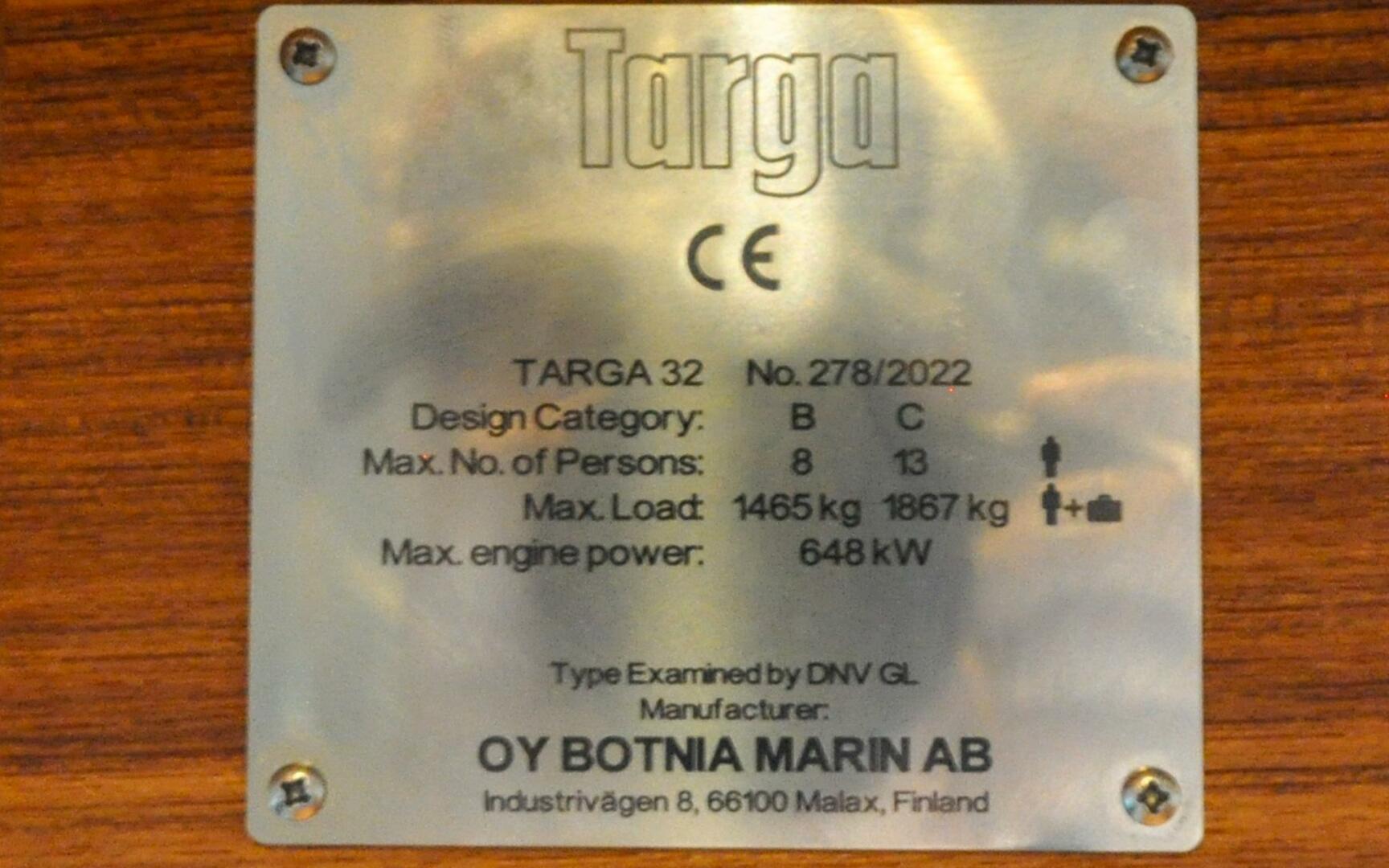 Slide: The Image of Targa 32   007   Offered For Sale   668 - 4302020