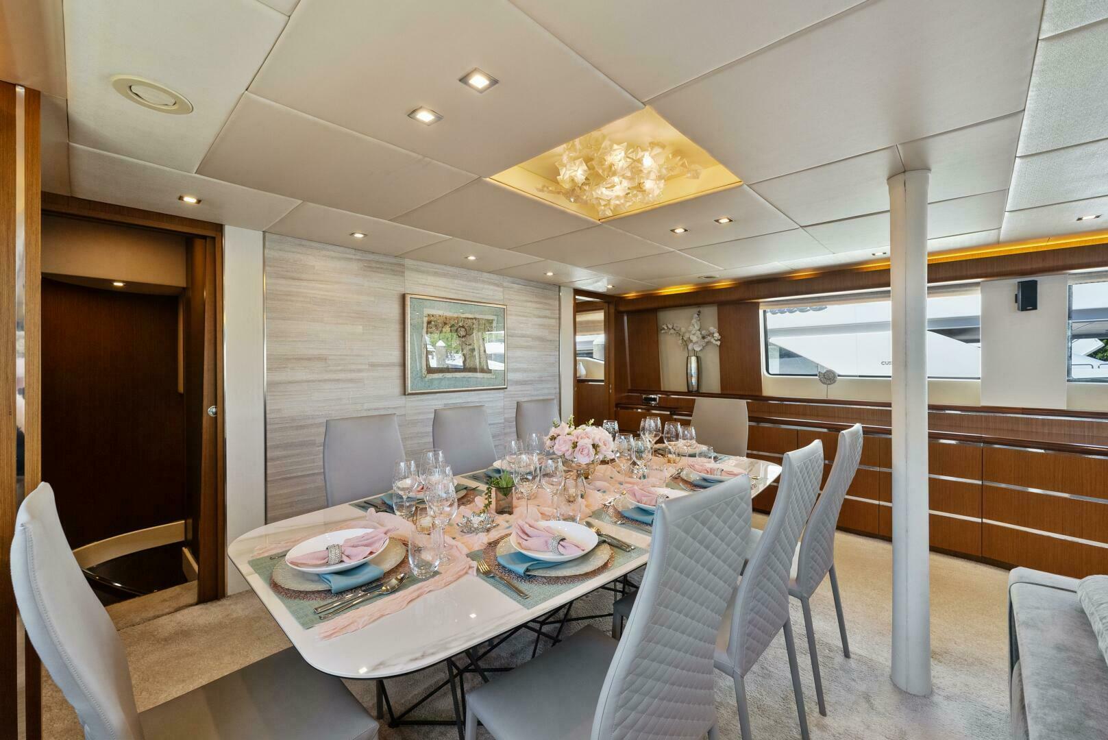 Slide: The Image of 2006 Tecnomar 35 Nadara - Salon and Interior Dining - 4112713