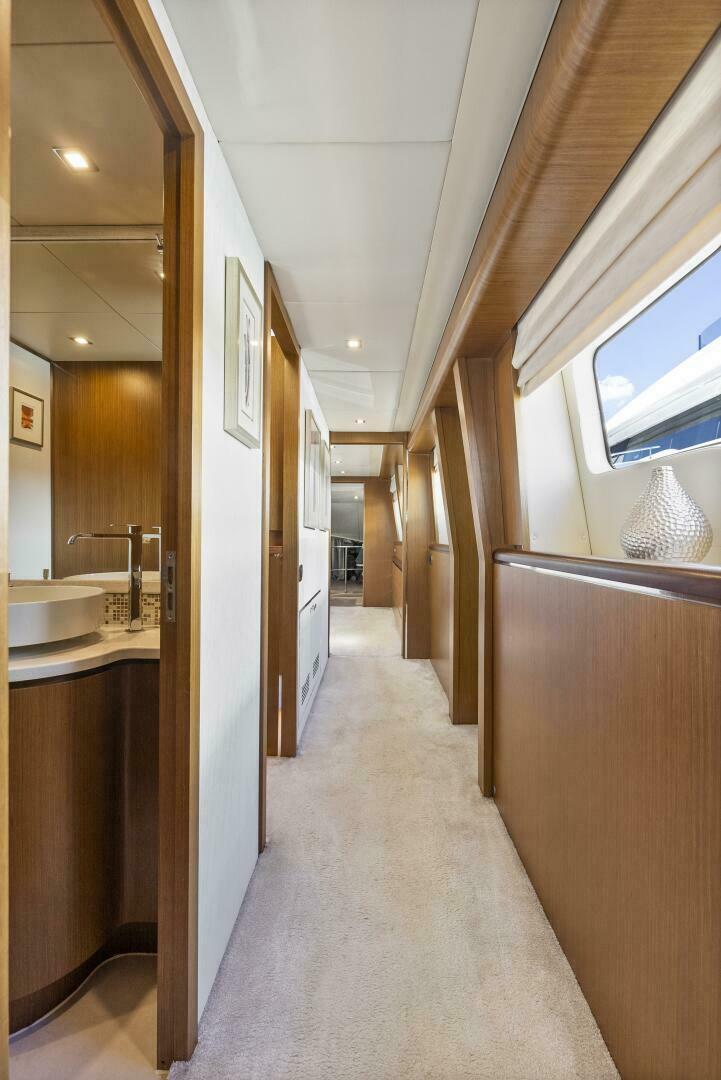 Slide: The Image of 2006 Tecnomar 35 Nadara - Passageway to Galley - 4112716