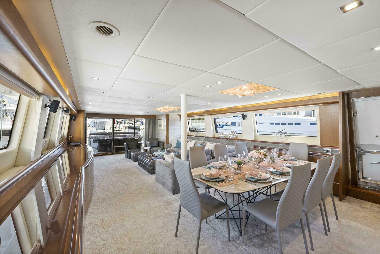 Slide: The Image of 2006 Tecnomar 35 Nadara - Salon and Interior Dining - 4112711
