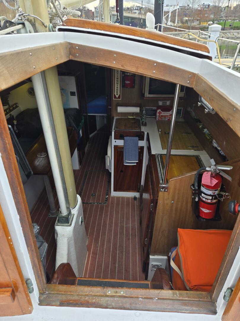 Slide: The Image of Ted Brewer Lazy Jack 32 Schooner 1979 - 5109650