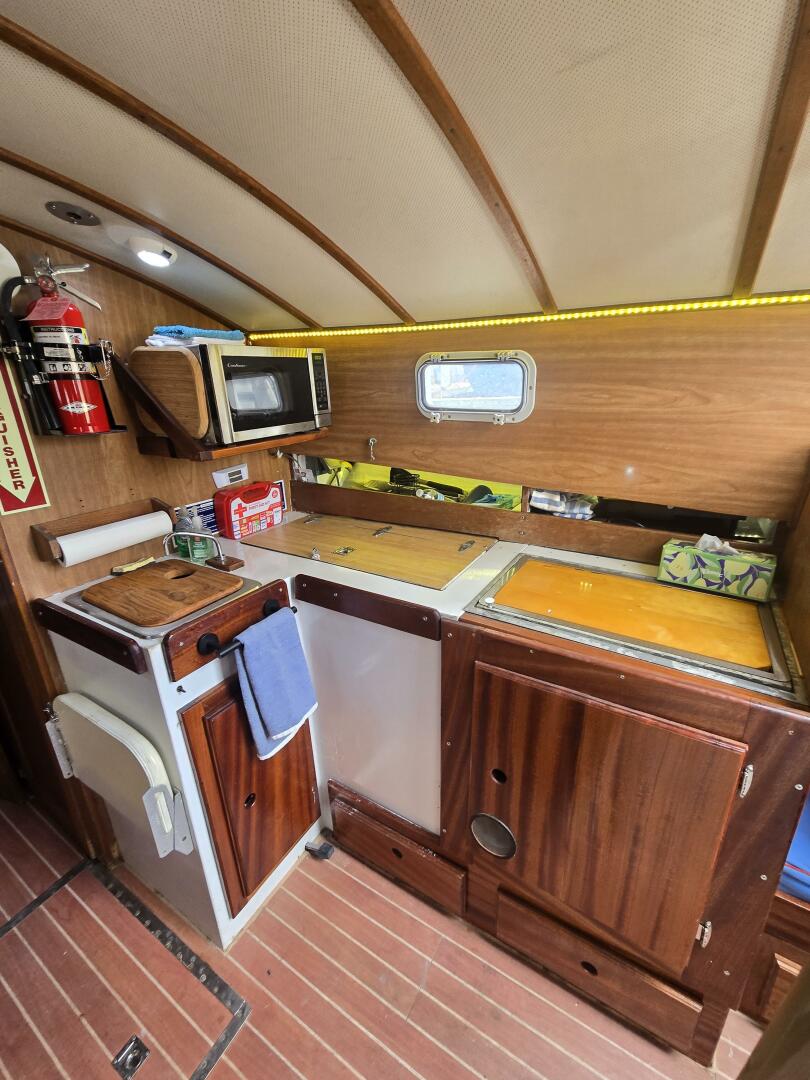 Slide: The Image of Ted Brewer Lazy Jack 32 Schooner 1979 - 5109647