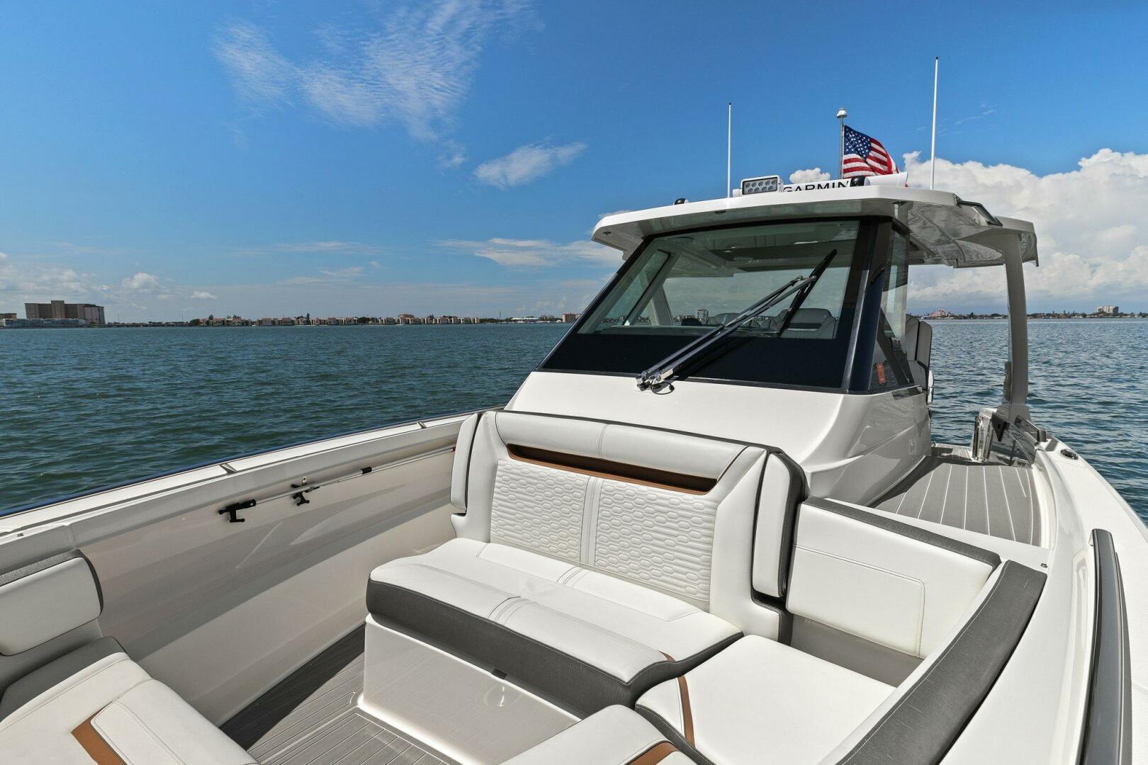 Slide: The Image of 2021 Tiara Yachts 34 Sport LS - Bow Seating - 5444126