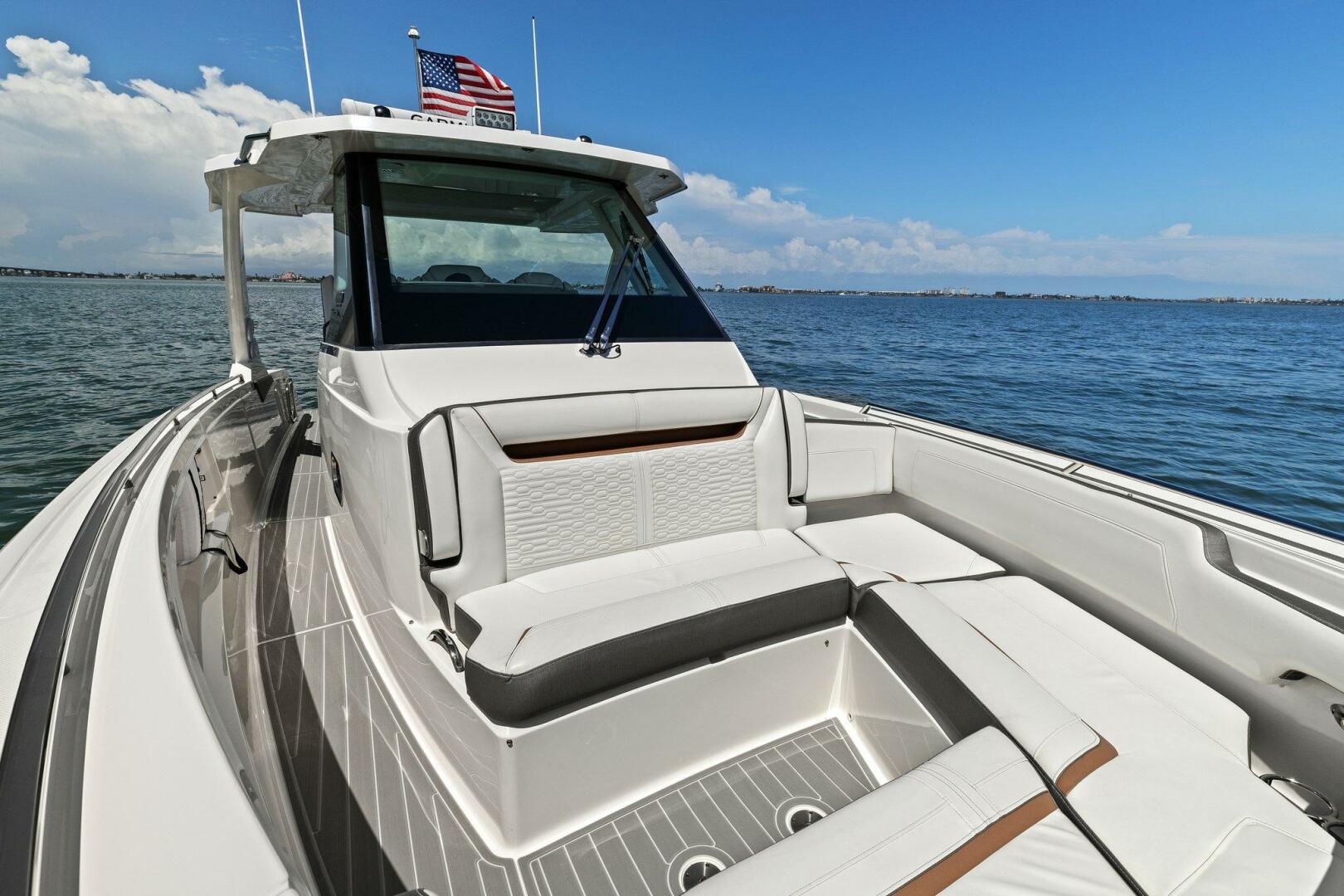 Slide: The Image of 2021 Tiara Yachts 34 Sport LS - Bow Seating - 5444127