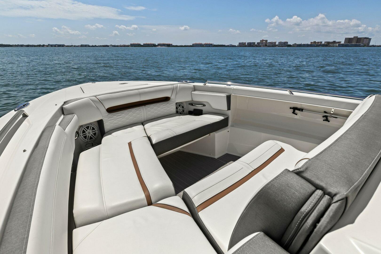 Slide: The Image of 2021 Tiara Yachts 34 Sport LS - Bow - 5444130