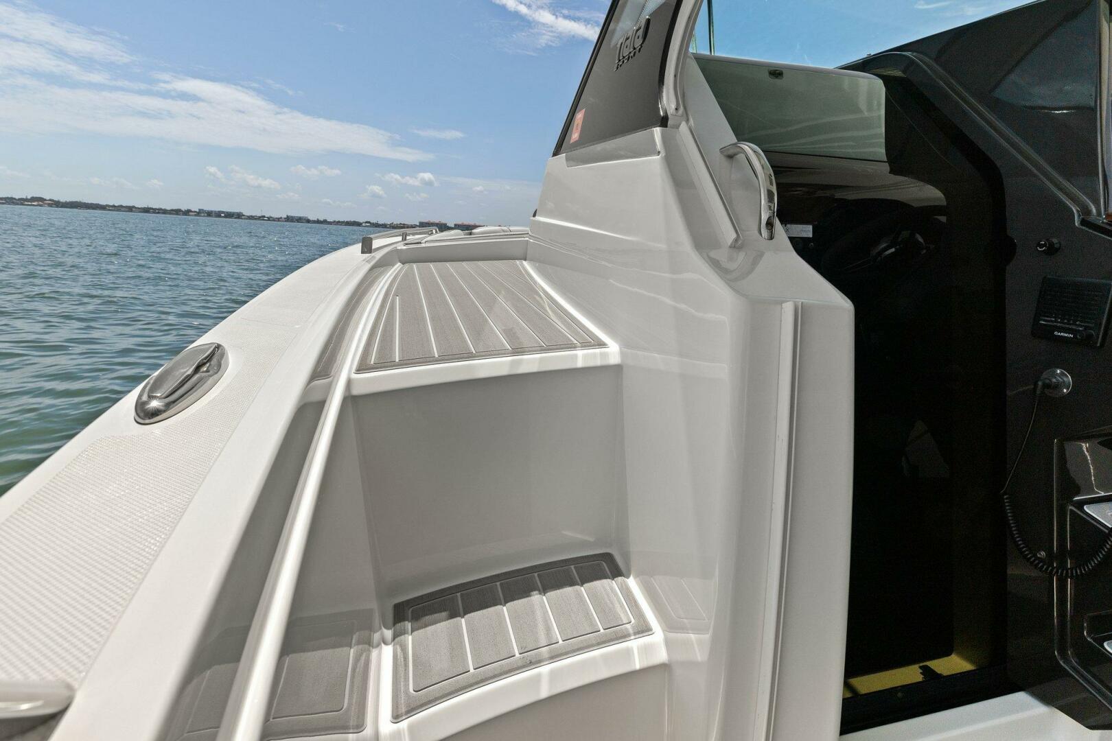 Slide: The Image of 2021 Tiara Yachts 34 Sport LS - Portside Walkway - 5444131