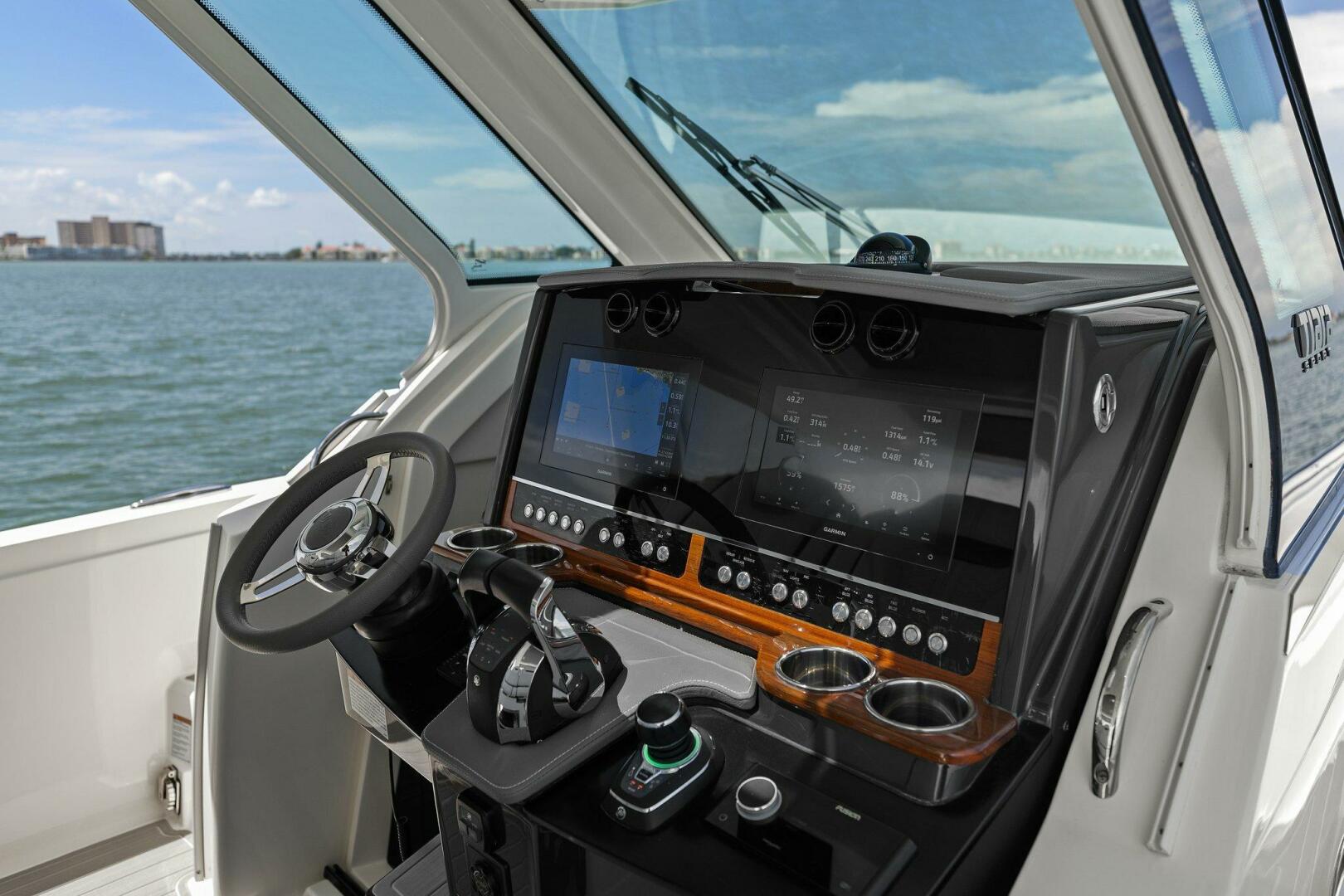 Slide: The Image of 2021 Tiara Yachts 34 Sport LS - Helm/Electronics - 5444134