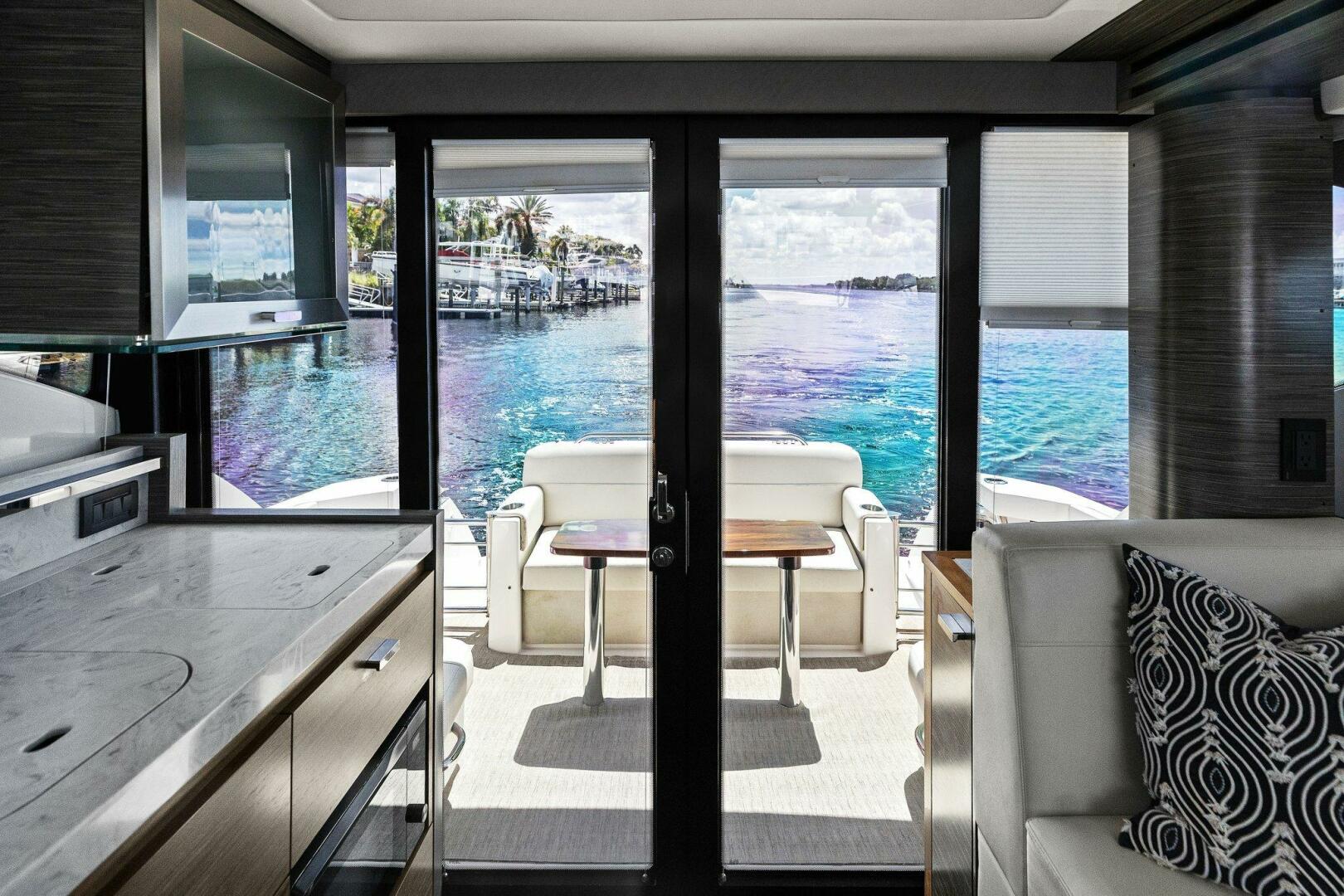 Slide: The Image of 2019 Tiara Yachts 39 Coupe - Big Eyes - Salon Entrance - 4630077