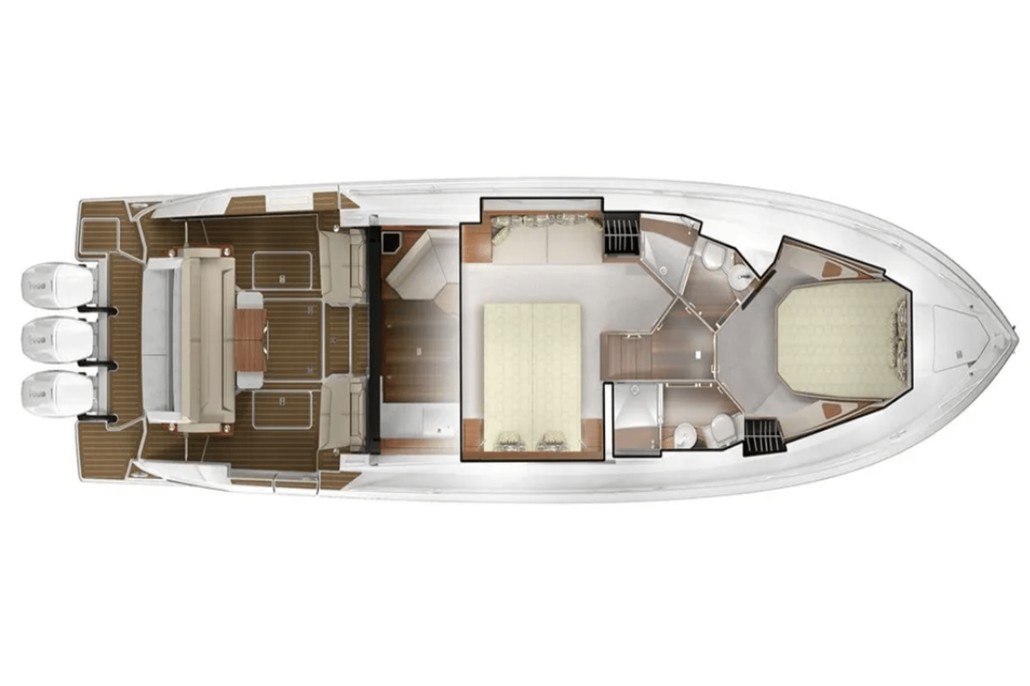 Slide: The Image of Tiara 48LE LUXURY EXPRESS 2024 - 21