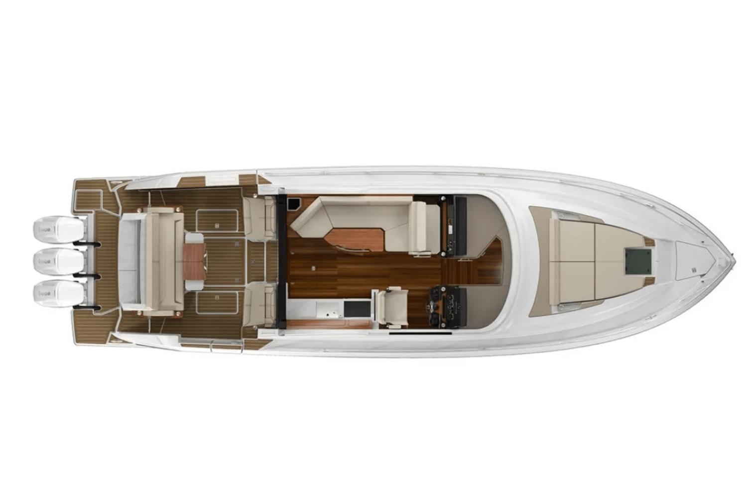 Slide: The Image of Tiara 48LE LUXURY EXPRESS 2024 - 22