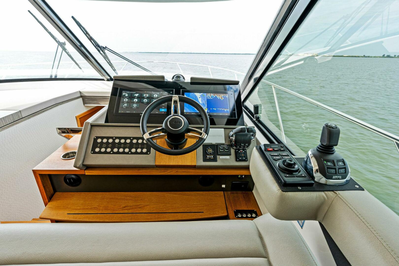 Slide: The Image of 2019 Tiara Yachts 49 Coupe VICTORY Helm - 4327762