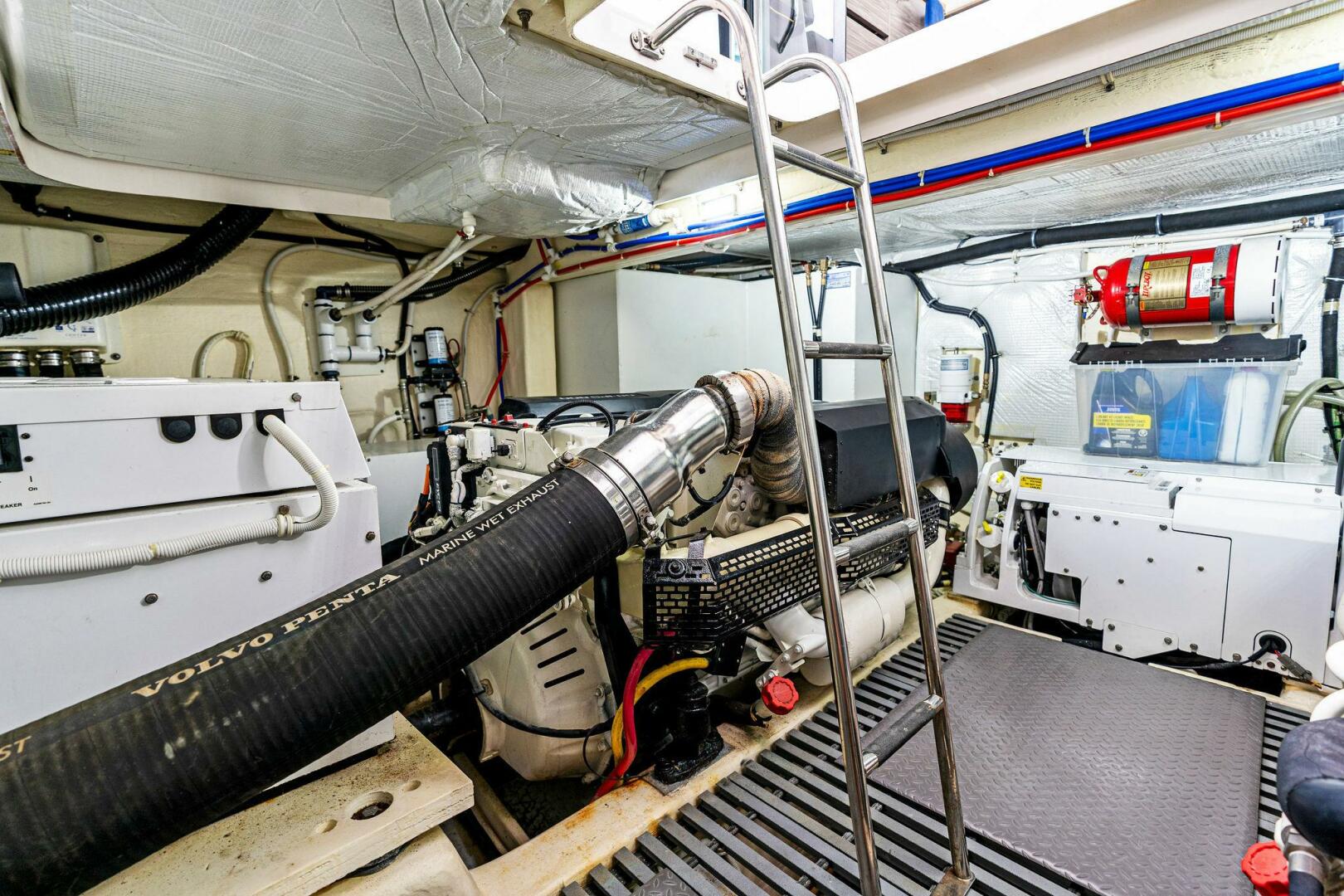 Slide: The Image of 2019 Tiara Yachts 49 Coupe VICTORY Engine Room - 4327849