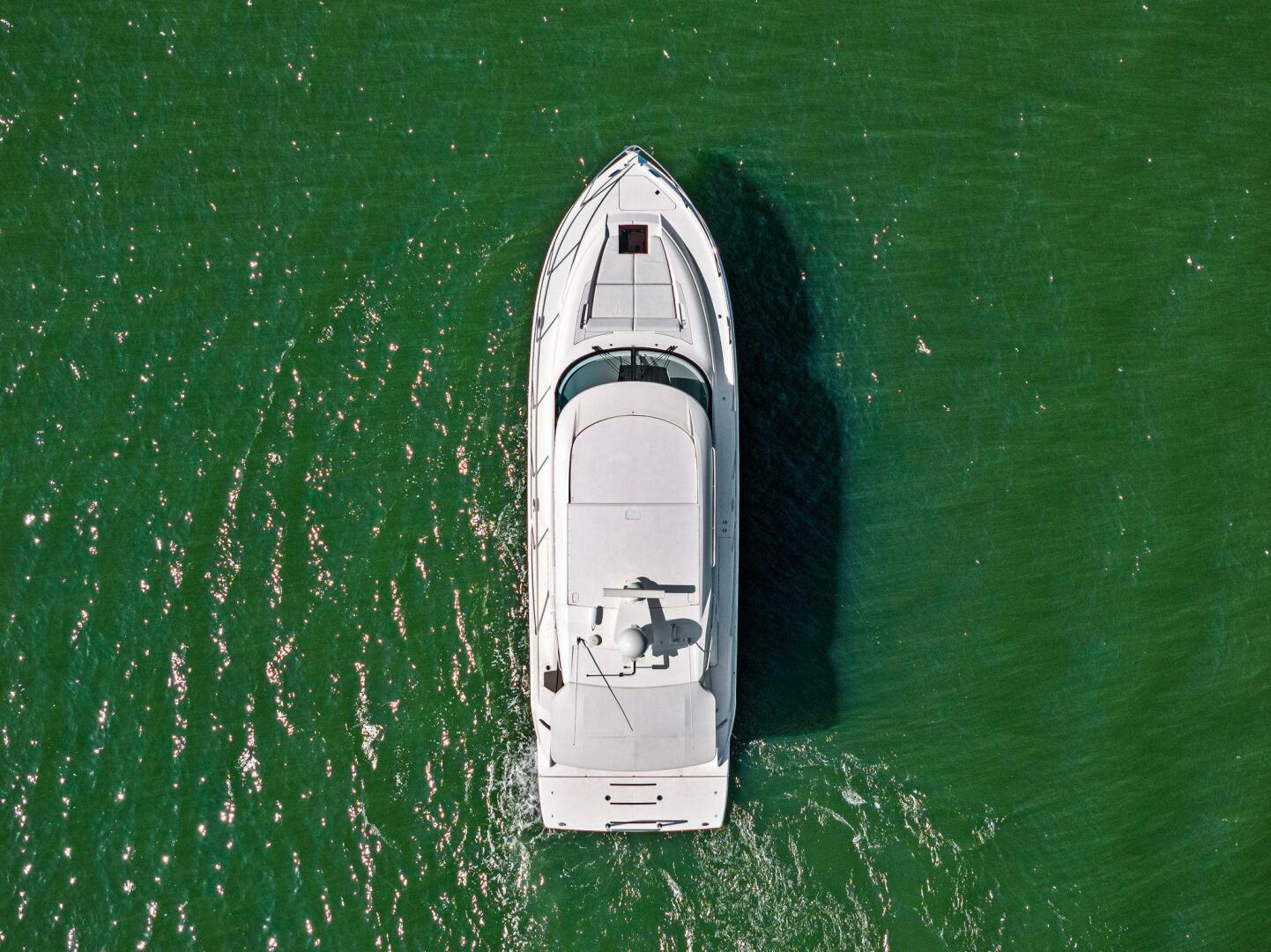 Slide: The Image of 2019 Tiara Yachts 49 Coupe VICTORY Aerial View - 4327860