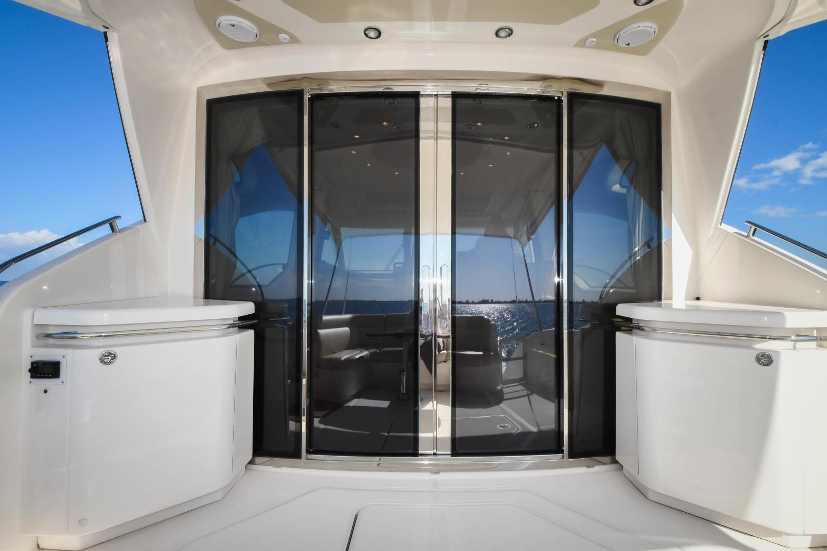 Slide: The Image of 2008 58 Tiara Yachts Sovran - Dreamscape - Cockpit Forward - 3490985