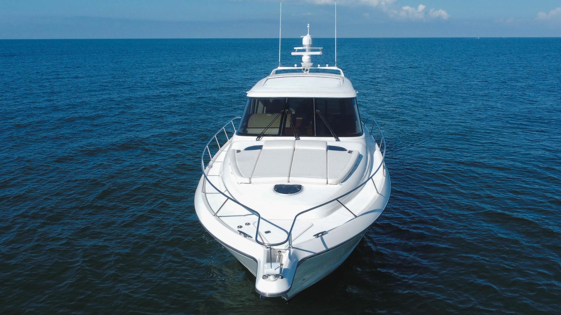 Slide: The Image of 2008 58 Tiara Yachts Sovran - Dreamscape - Bow Profile - 3491009