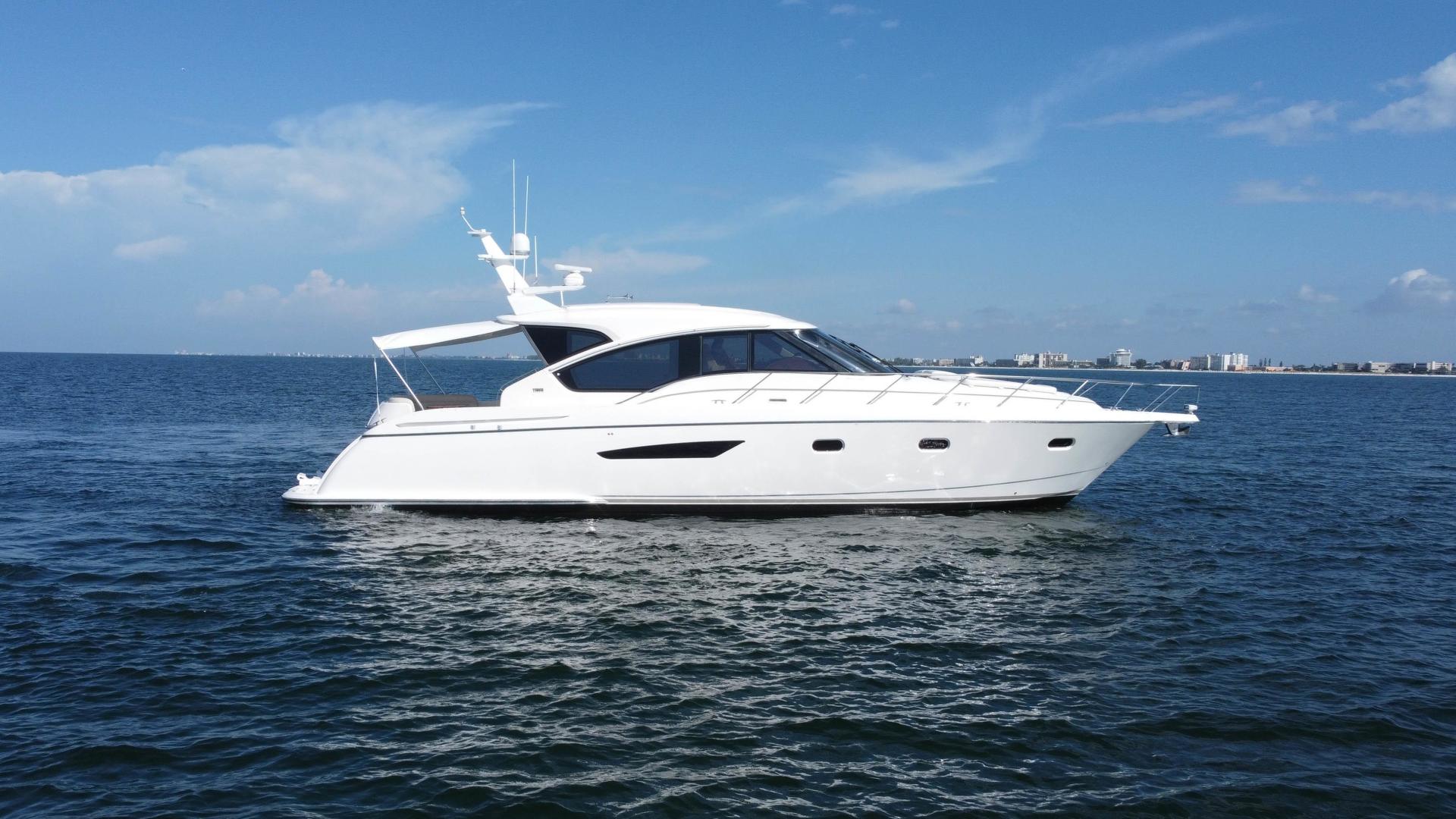 Slide: The Image of 2008 58 Tiara Yachts Sovran - Dreamscape - Starboard Profile - 3495249