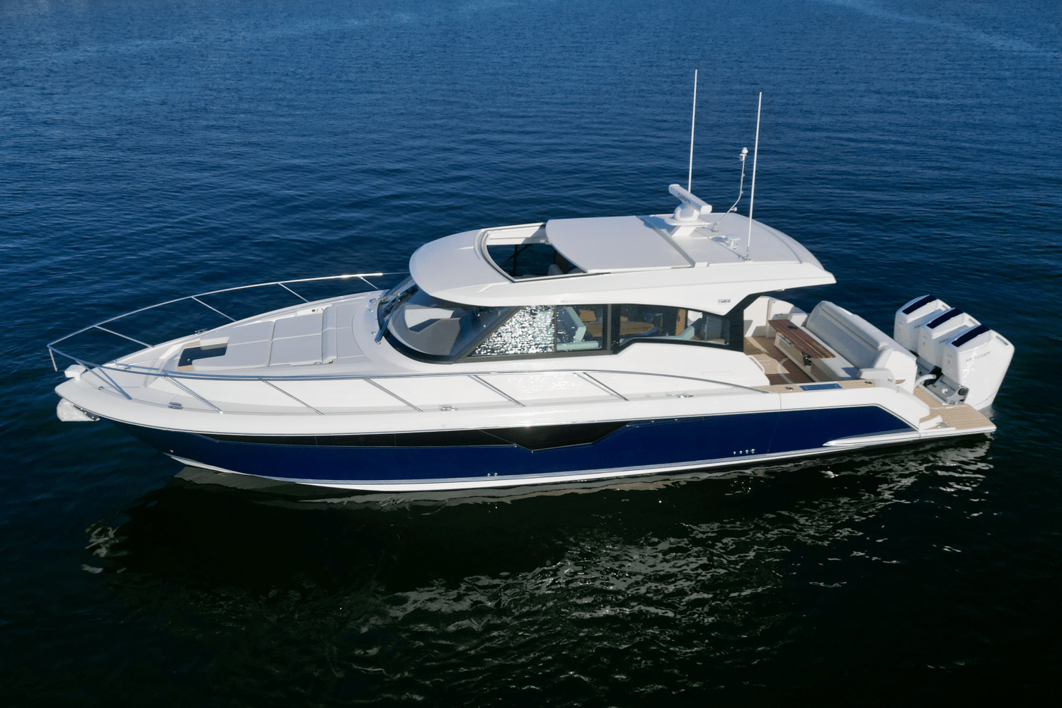 Slide: The Image of Tiara Yachts 48 LE 2025 - 2