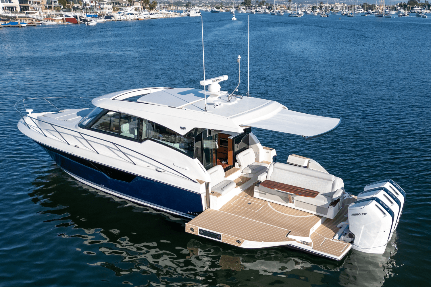 Slide: The Image of Tiara Yachts 48 LE 2025 - 6