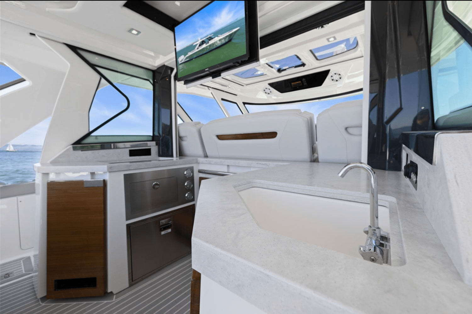 Slide: The Image of Tiara Yachts 48 LS 2024 - 22