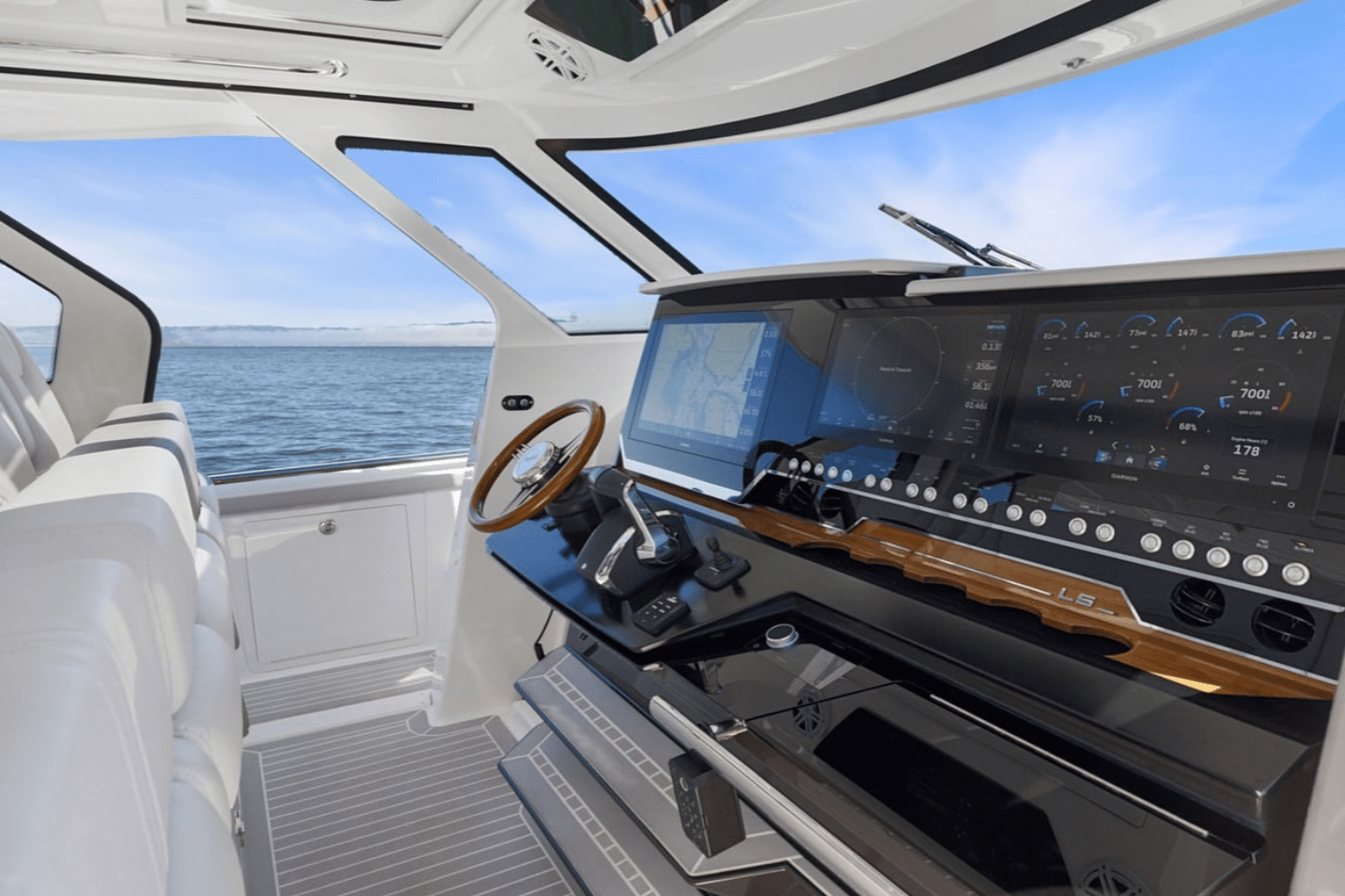 Slide: The Image of Tiara Yachts 48 LS 2024 - 26