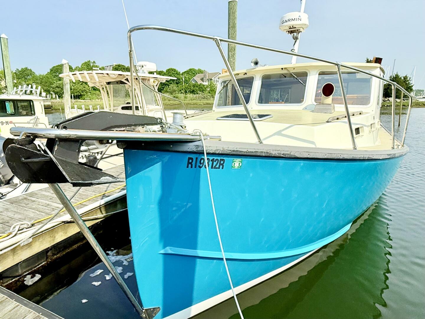 Slide: The Image of T. Jason 35 Downeast Cruiser 1998 - 5385361