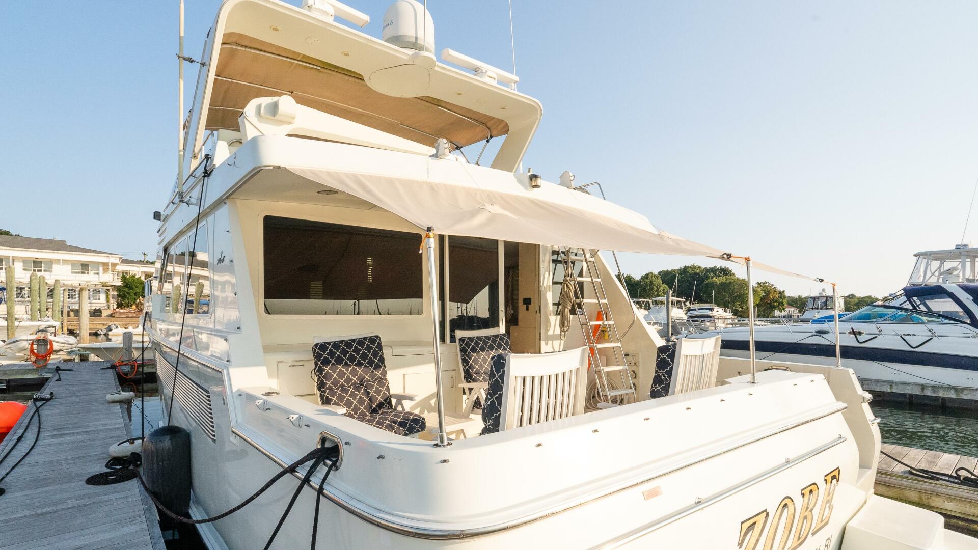 Slide: The Image of Tollycraft 57 Pilothouse Motor Yacht 1996 - 4699828