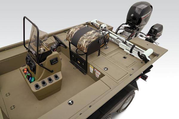 Slide: The Image of Tracker Grizzly 2072 CC Sportsman Kicker 2025 - 71