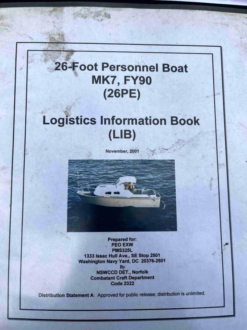 Slide: The Image of US Navy Personnel Boat 1990 - 4474064