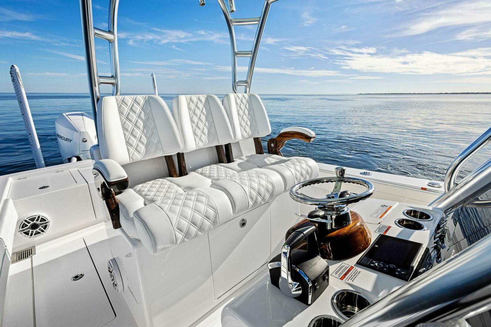 Slide: The Image of 2025 Valhalla Boatworks V-29 Hybrid Galatii Yacht Sales Trade Helm Seating - 5403974