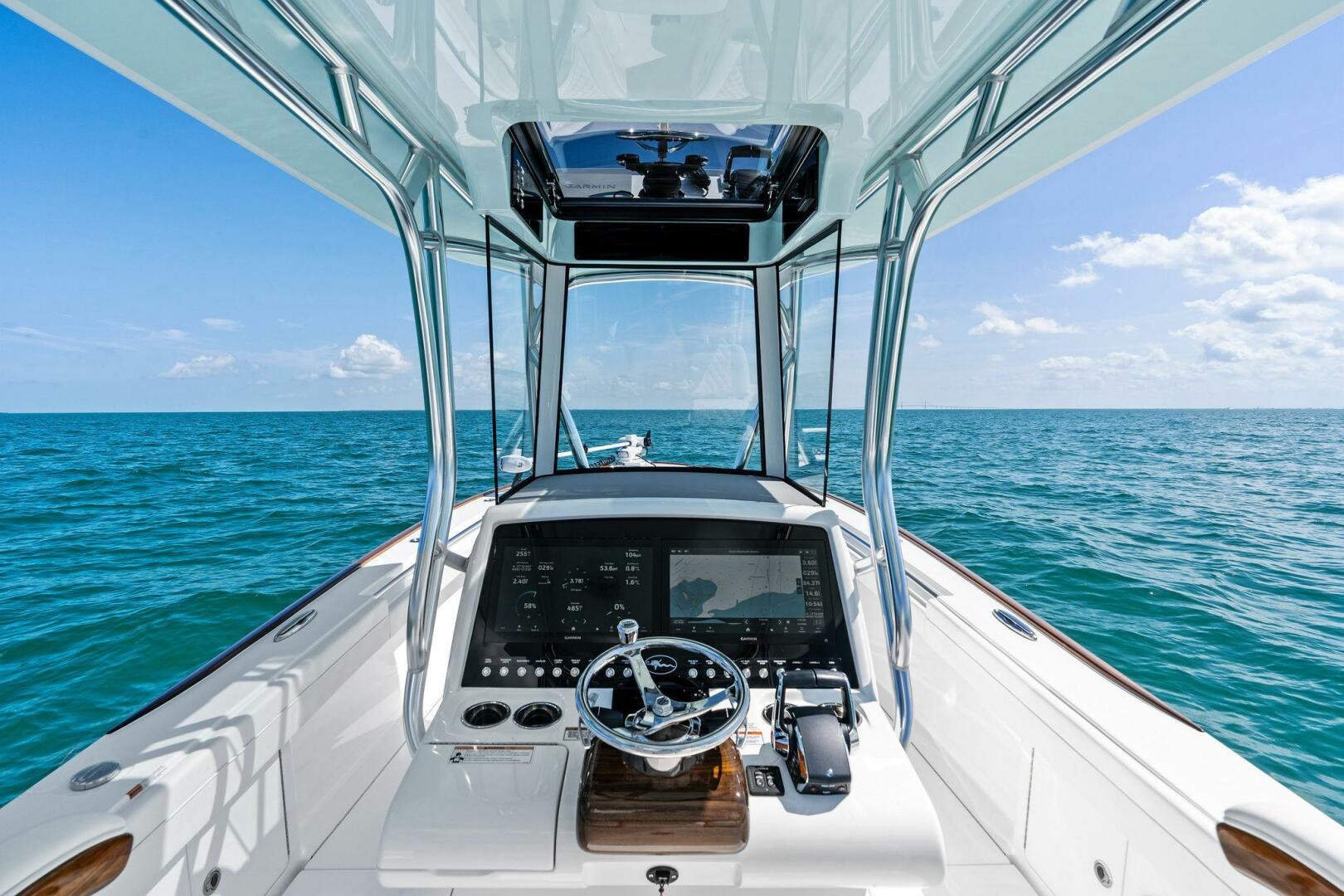 Slide: The Image of 2025 Valhalla Boatworks V-29 Hybrid Galatii Yacht Sales Trade Helm - 5403993