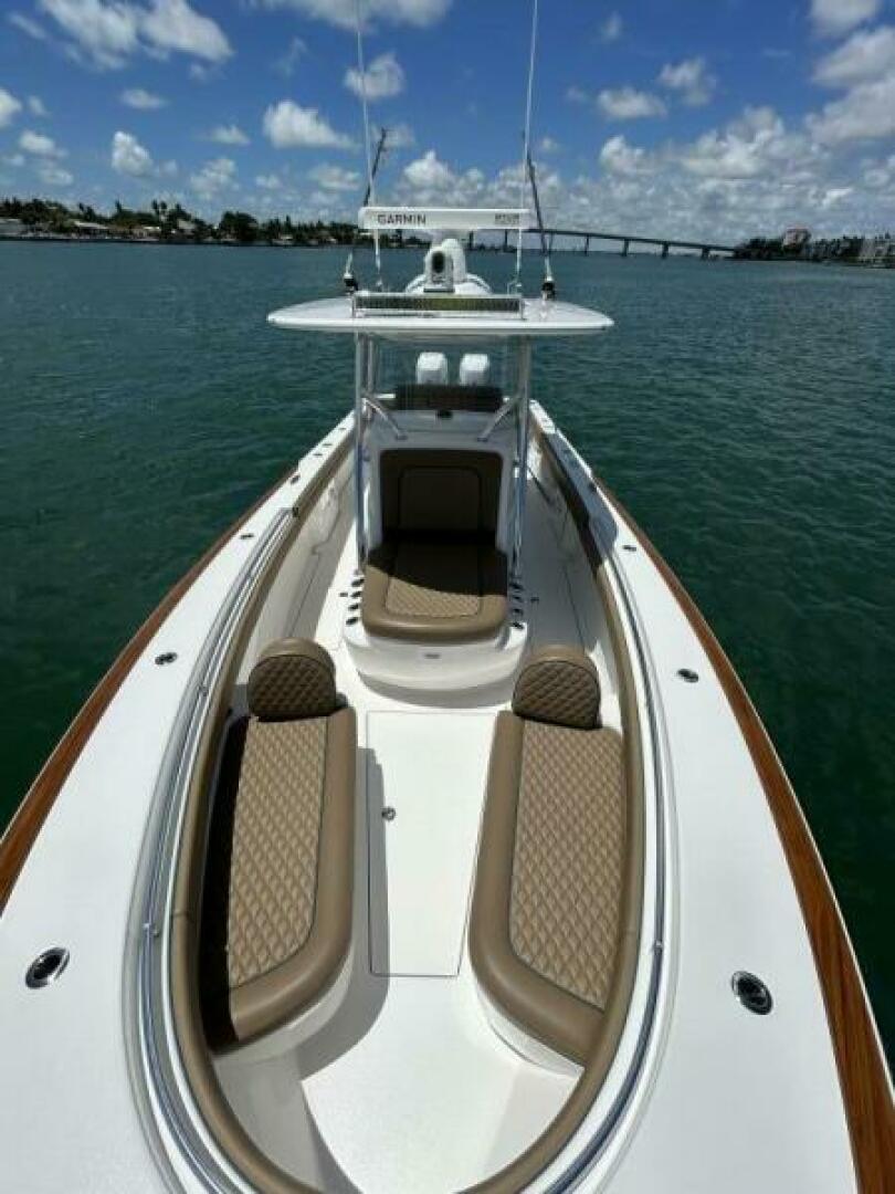 Slide: The Image of 2021 Valhalla Boatworks V-33 Center Console Bow - 5522760