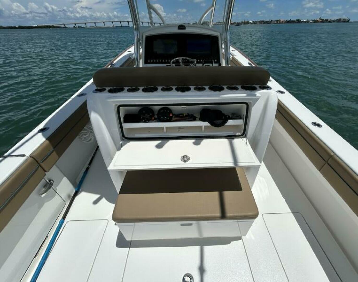 Slide: The Image of 2021 Valhalla Boatworks V-33 Center Console Cockpit - 5522764