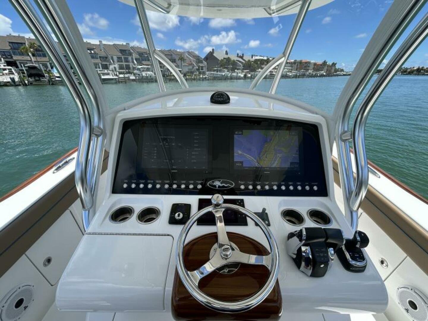Slide: The Image of 2021 Valhalla Boatworks V-33 Center Console Helm - 5522753
