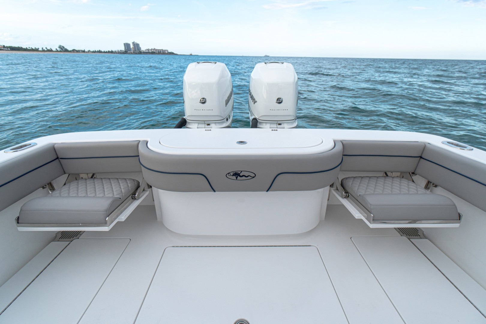 Slide: The Image of Valhalla 33 - Cockpit Seating 2022 Valhalla Boatworks V33 - 1815737
