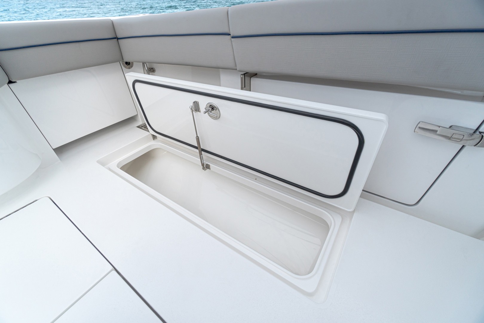 Slide: The Image of Valhalla 33 - Cockpit Storage 2022 Valhalla Boatworks V33 - 1815739