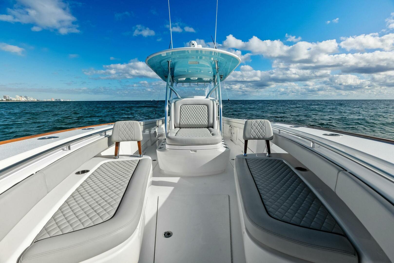 Slide: The Image of 2021 Valhalla Boatworks V-37 Bow Seating - 4826093