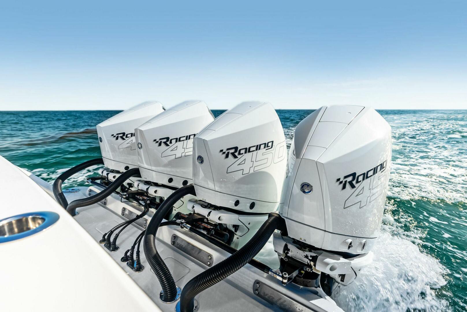 Slide: The Image of 2022 Valhalla Boatworks V41 'Baller' Quad Mercury 450s - 5115272