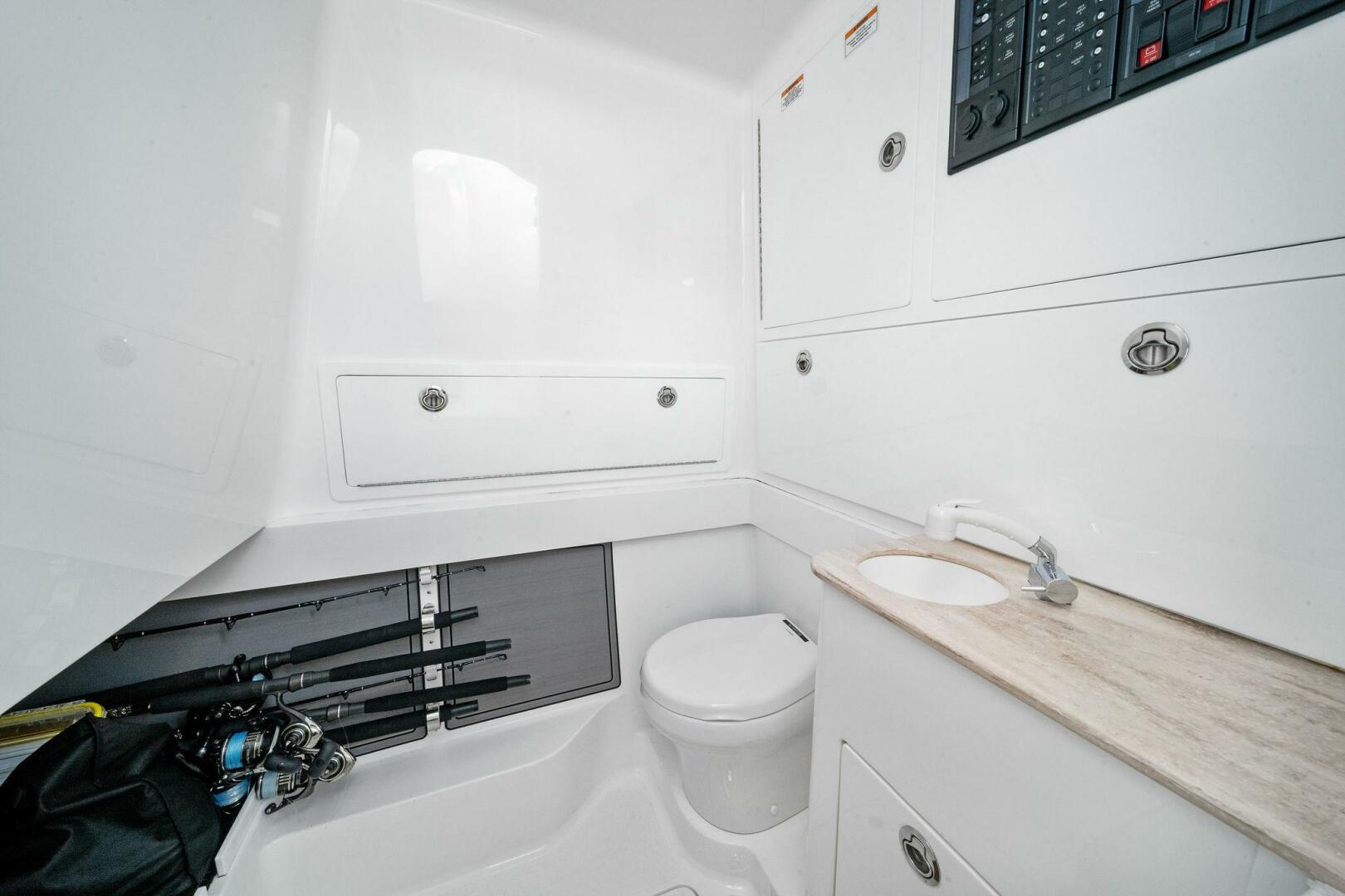 Slide: The Image of 2023 Valhalla Boatworks V-41 Center Console Head - 5419384