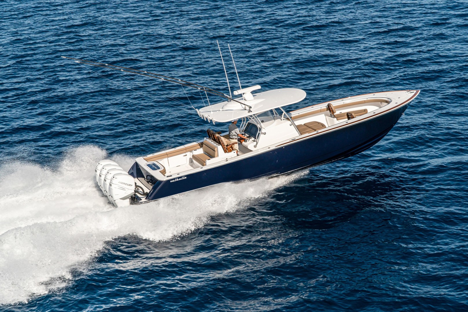 Slide: The Image of Valhalla 41 - Exterior Profile 2022 Valhalla Boatworks V41  - 1815408