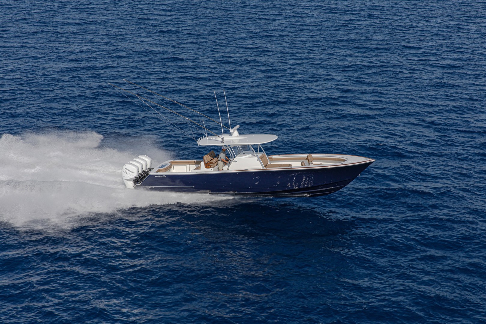 Slide: The Image of Valhalla 41 - Exterior Profile 2022 Valhalla Boatworks V41  - 1815414