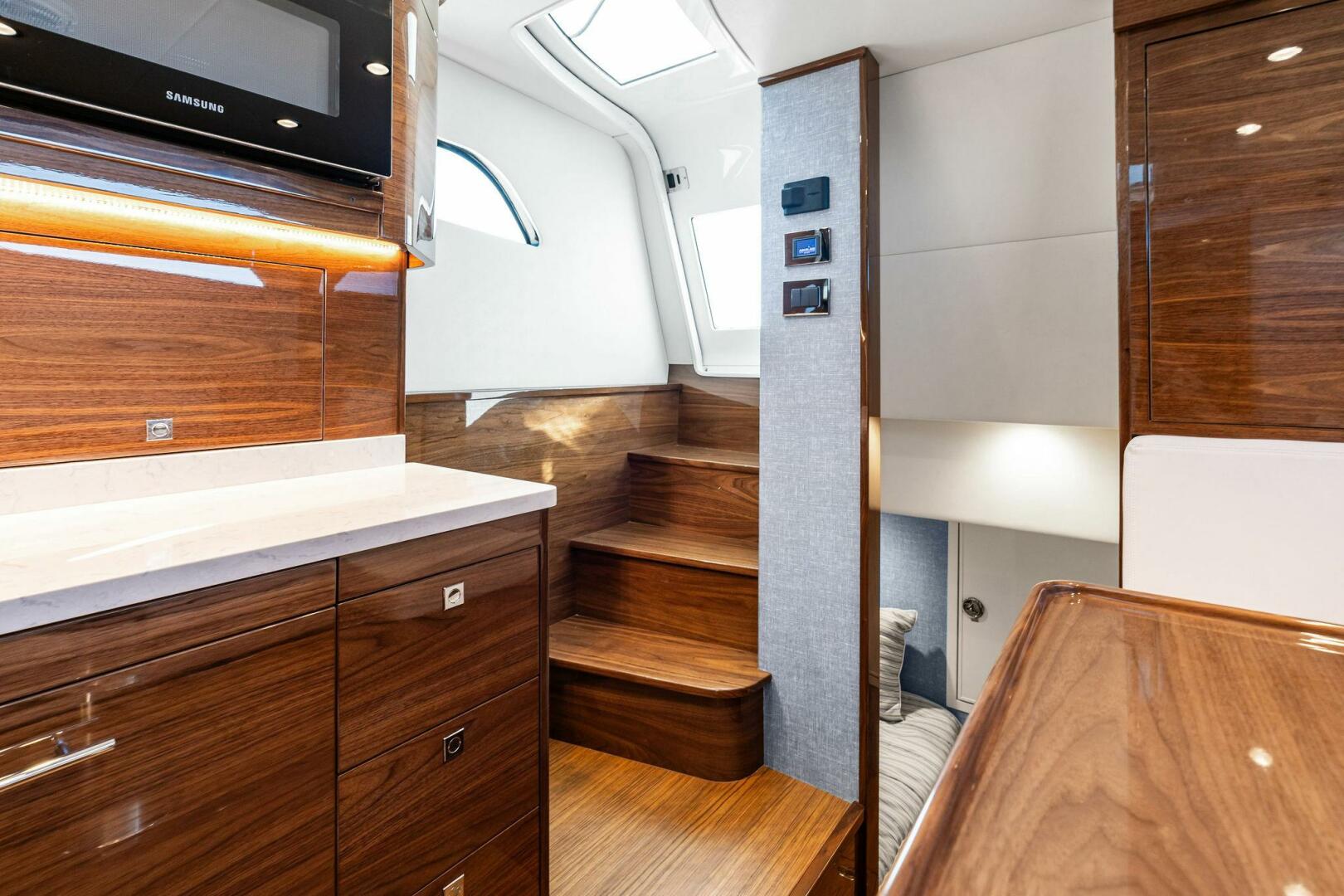 Slide: The Image of 2025 Valhalla Boatworks V-55 'Sogni Bagnati' Salon / Galley - 5073241