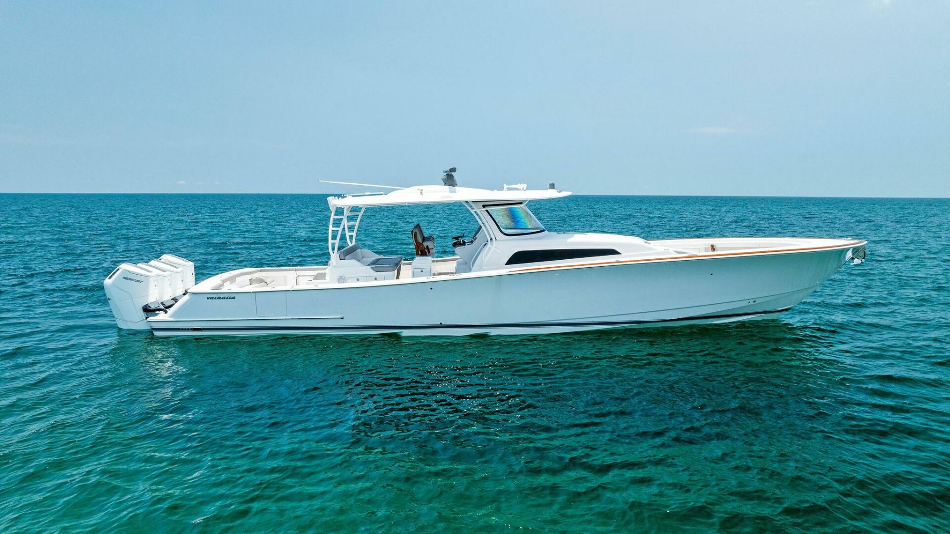 Slide: The Image of 2024 Valhalla Boatworks V-55 Center Console Profile - 4401926