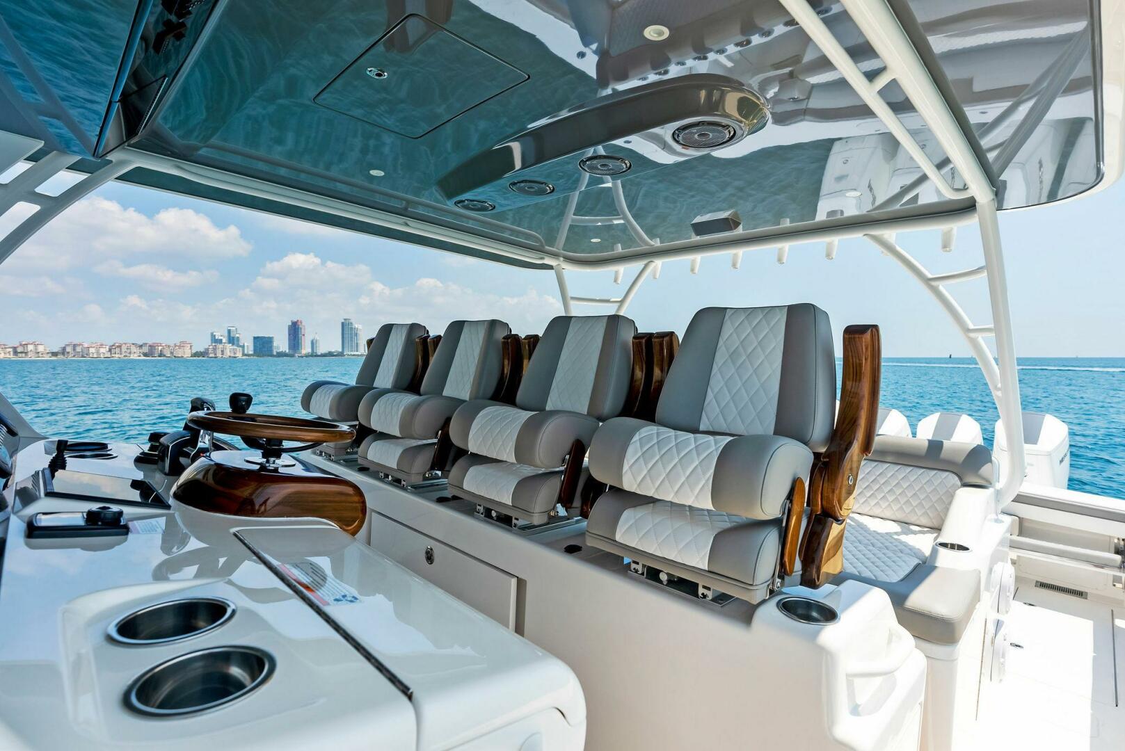 Slide: The Image of 2024 Valhalla Boatworks V-55 Center Console Helm - 4401913