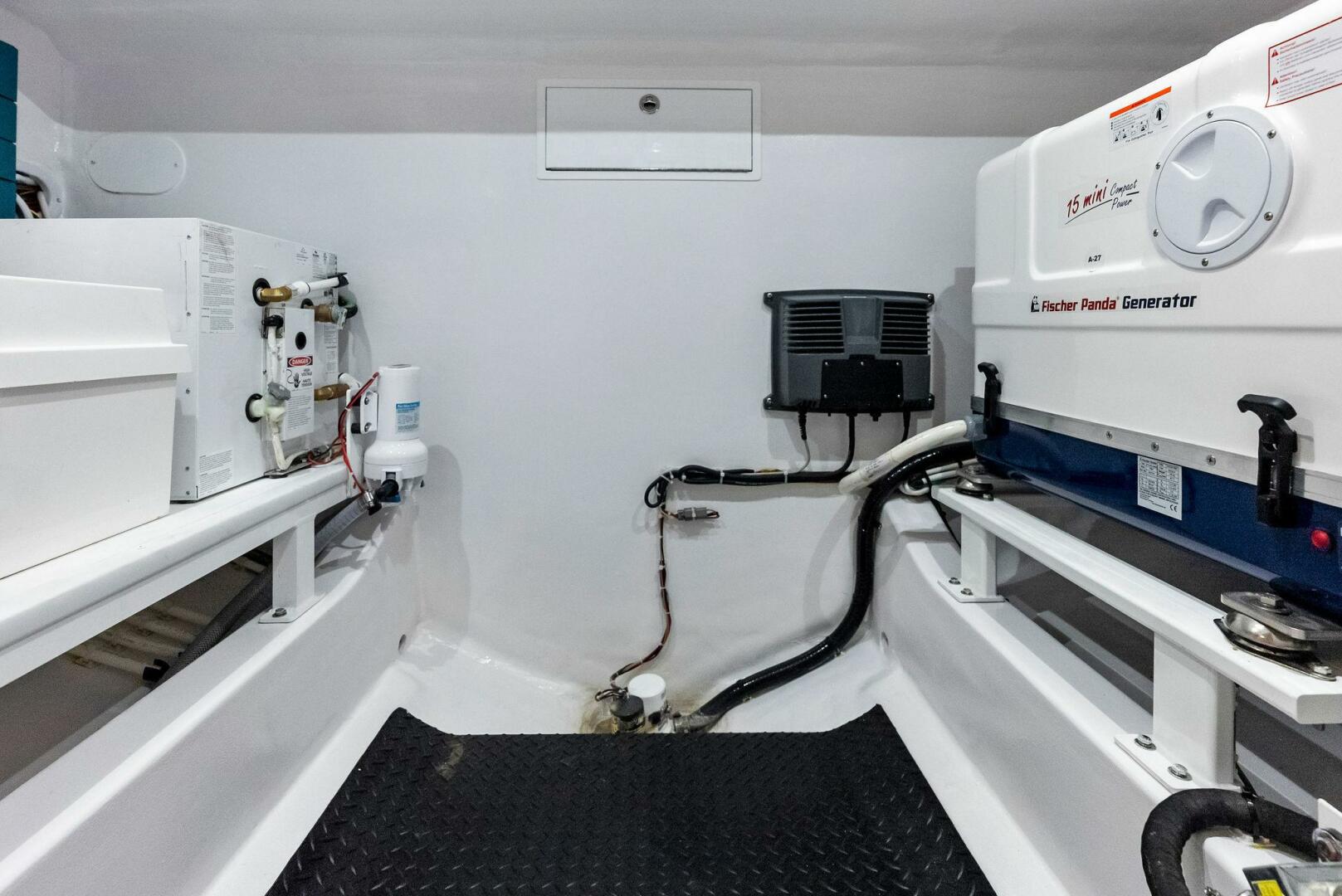 Slide: The Image of 2024 Valhalla Boatworks V-55 Center Console Mechanical Room - 4401877