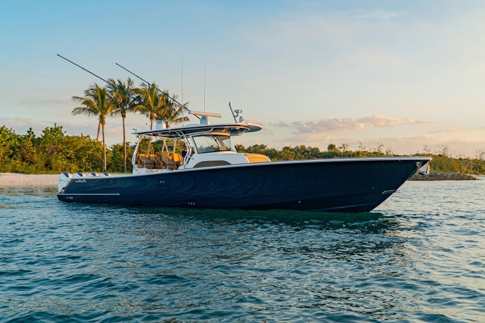 Slide: The Image of Valhalla 46 - Exterior Profile 2022 Valhalla Boatworks V46  - 1815014