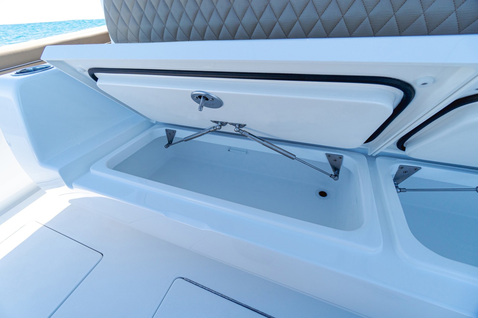 Slide: The Image of Valhalla 46 - Helm Storage 2022 Valhalla Boatworks V46  - 1815115