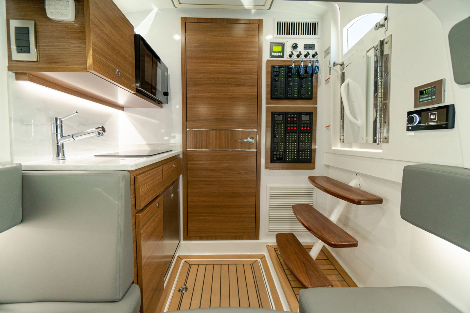 Slide: The Image of Valhalla 46 - Cabin/Galley 2022 Valhalla Boatworks V46  - 1815130