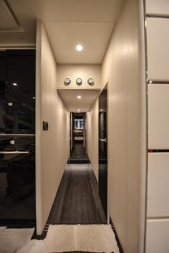 Slide: The Image of Modern hallway interior of 2026 Van der Valk Beach Club 600 yacht. - 12